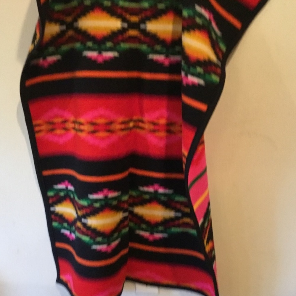 Vintage Colorful Wool "Beaver State" Pendleton Muchacho Robe 32×44 - Picture 3 of 5